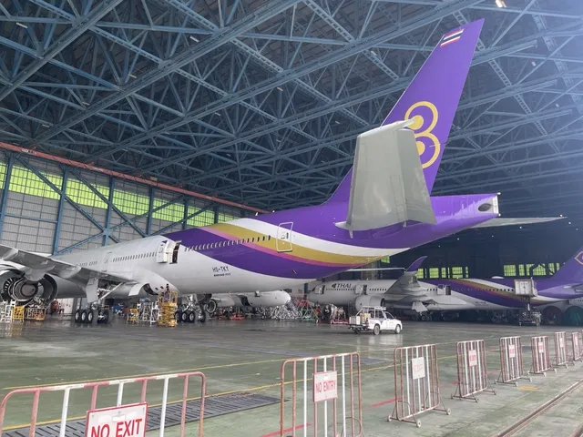TG Hangar, Suvarnabhumi International Airport.