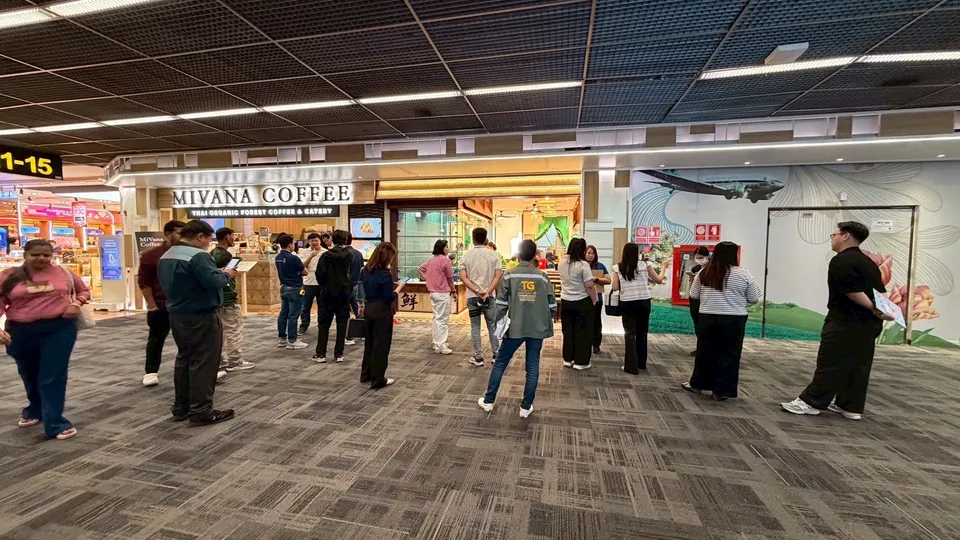 Commercial Concession Areas at Don Mueang International Airport.